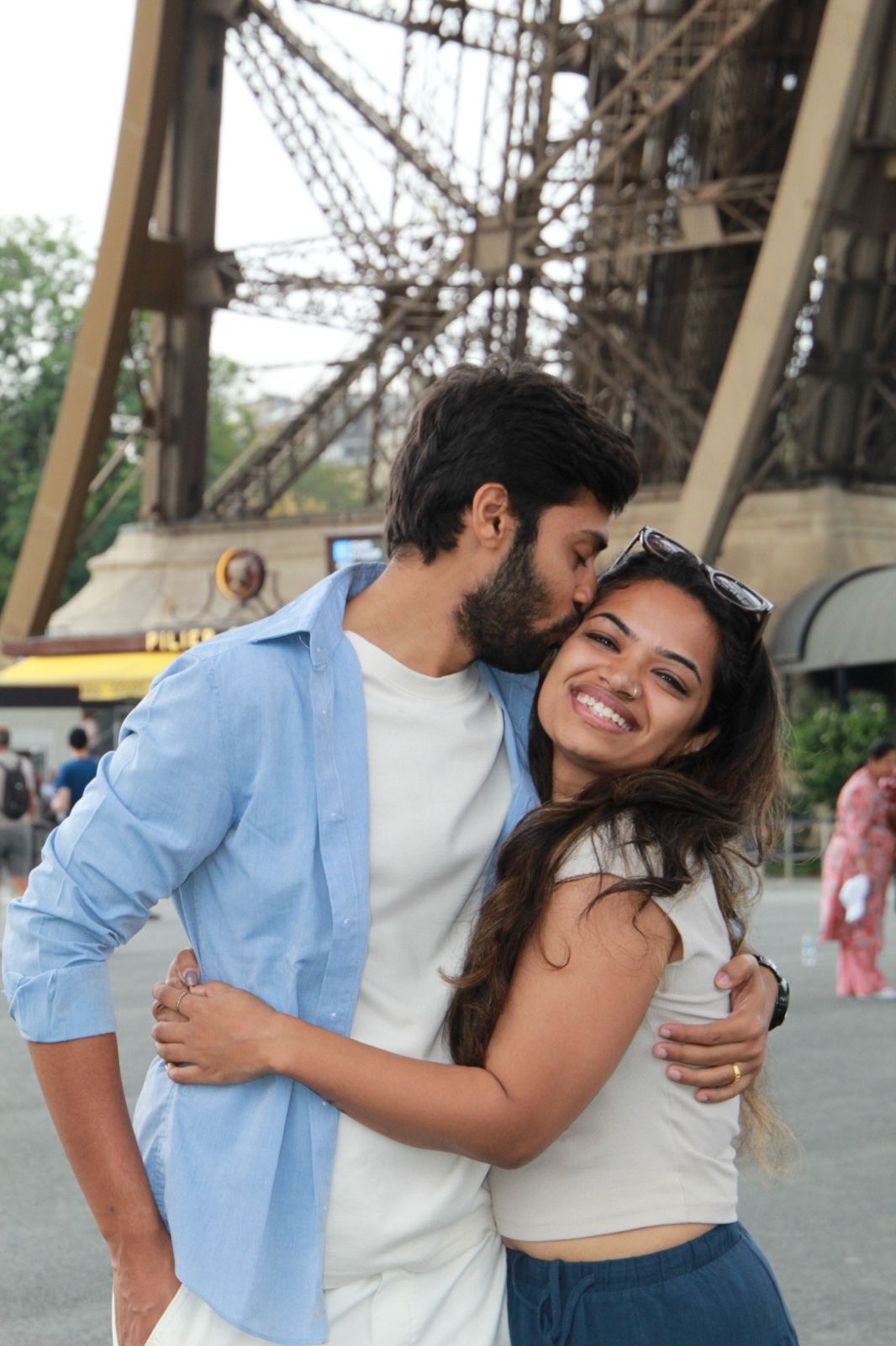 Anukshi and Shubhankar in Paris